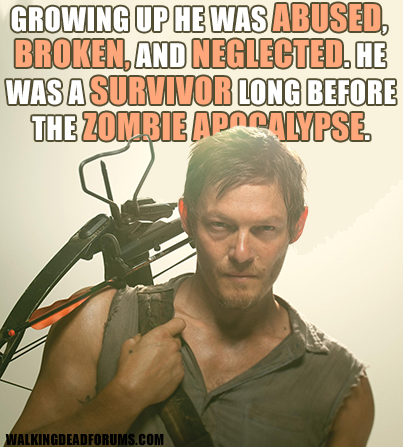 Daryl Dixon Growing Up