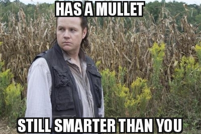 Eugene Has A Mullet – Still Smarter Than You